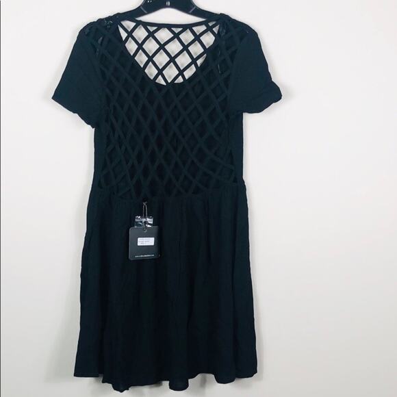 Evil Twin Dress Paranoid Black Lattice Small - Picture 9 of 9